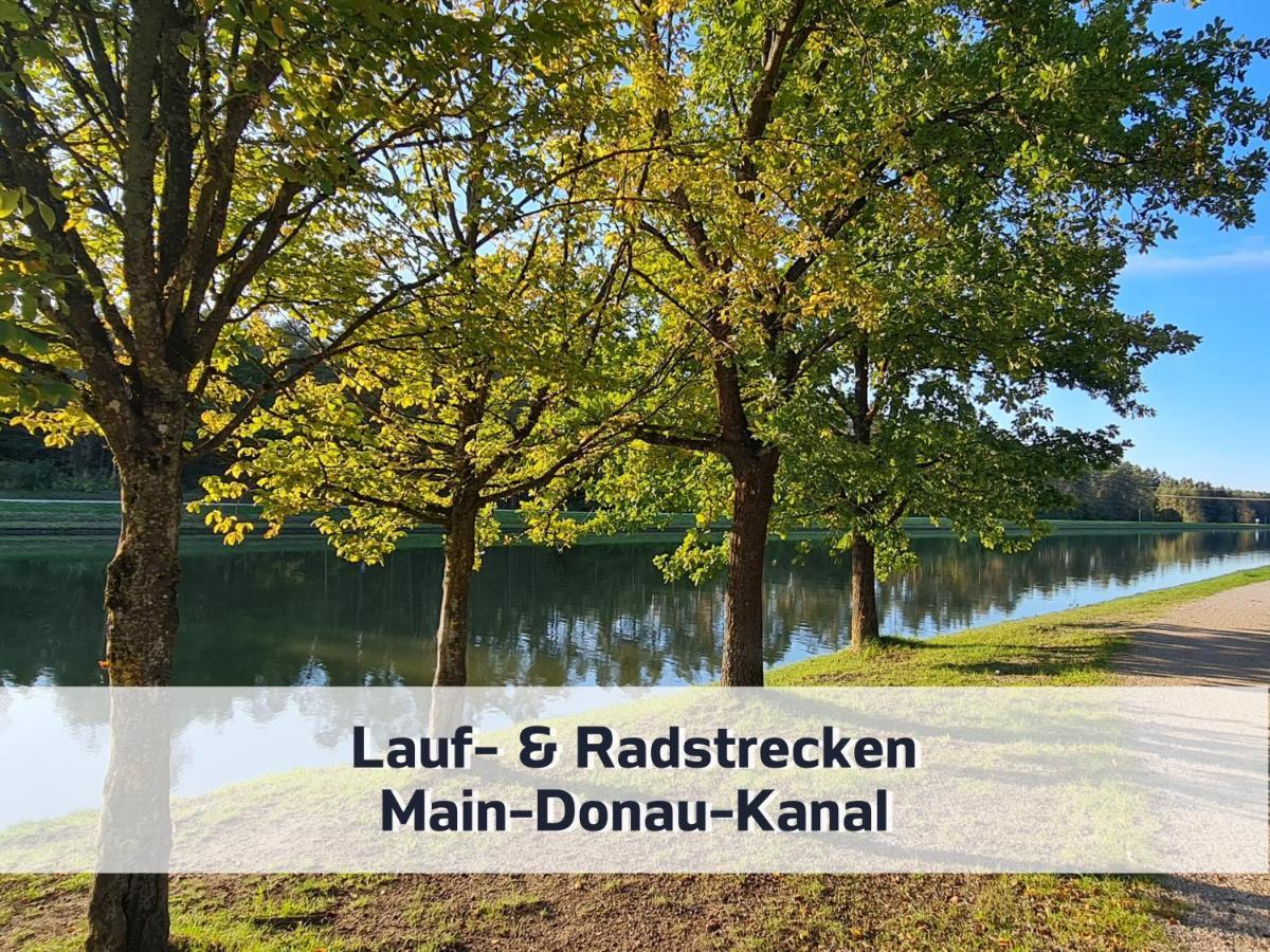 Ferienhaus Rothsee-Oase Ideale Ausgangslage Mit Tollem Ausblick, Sauna Und Privatem Garten Roth (Bavaria) Exterior foto
